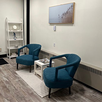 Avella Wellness Massage Waiting Area